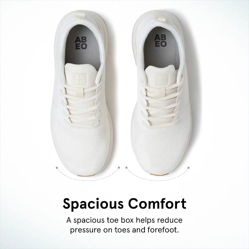 ABEO MXV Cruise Walking Shoes Women | Orthopedic Shoes for Women | Built-in Plantar Fasciitis Insoles | Plantar Fasciitis Relief