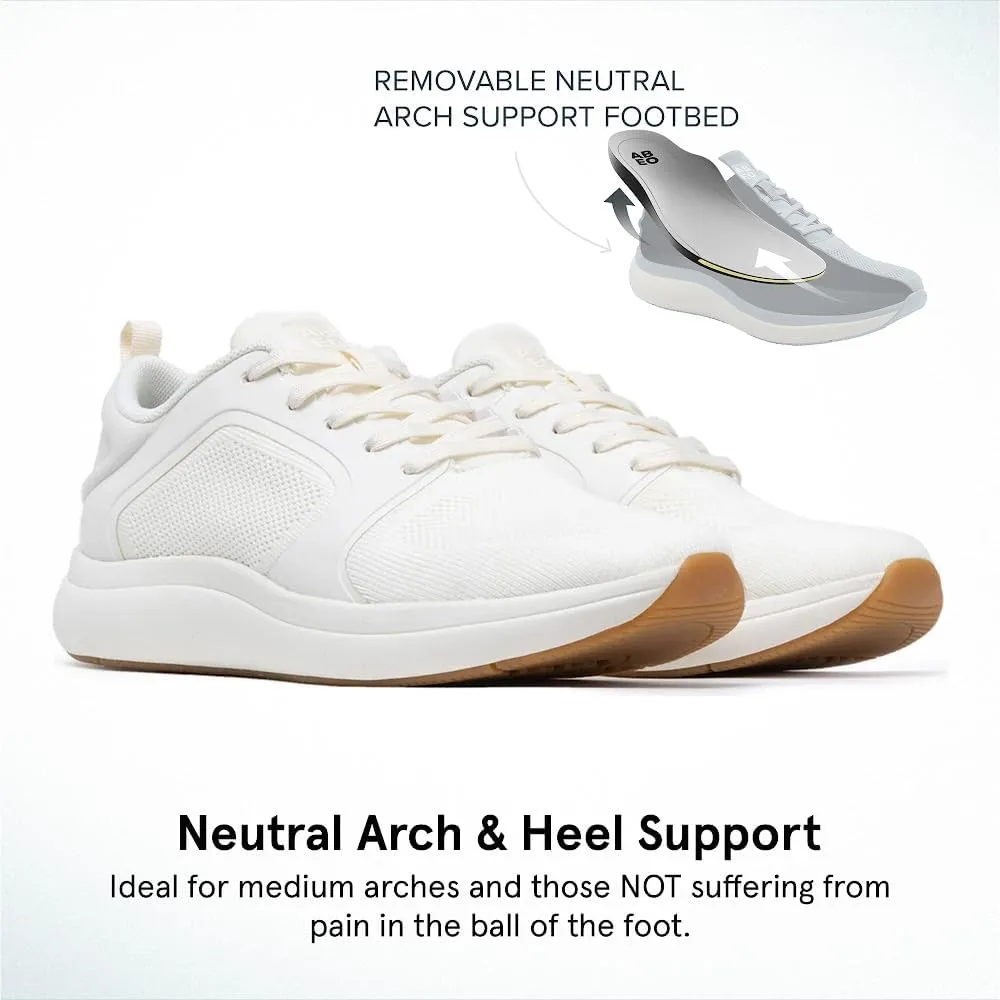 ABEO MXV Cruise Walking Shoes Women | Orthopedic Shoes for Women | Built-in Plantar Fasciitis Insoles | Plantar Fasciitis Relief