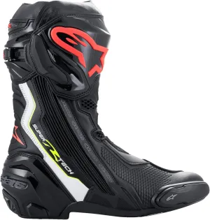 Alpinestars Supertech R Motocycle Racing Boots, CE-Certified High-Performance