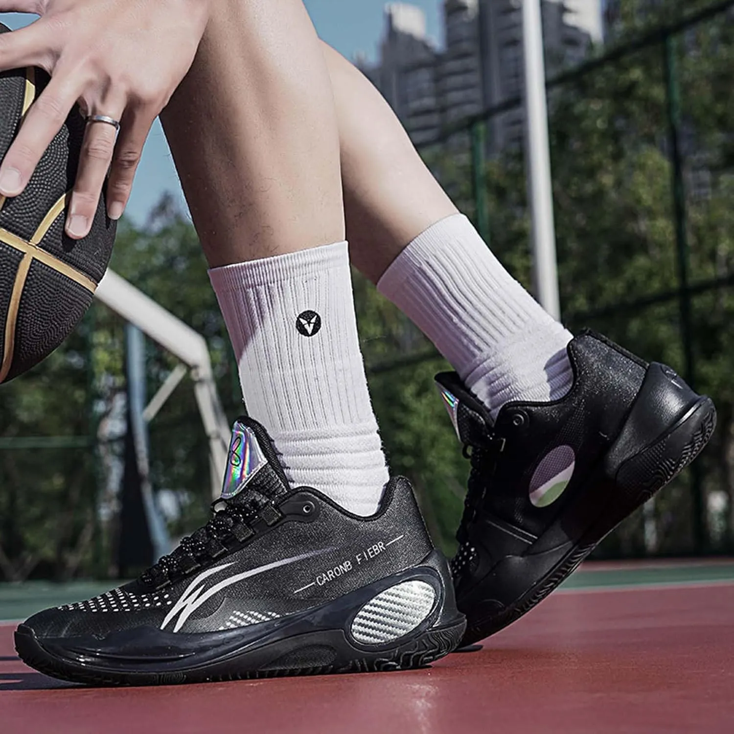 Basketball Men's Shoes Men's Fashion Sneakers Non-Slip Breathable Women's Tennis Running Shoes Street Personalized Sports Basketball Shoes