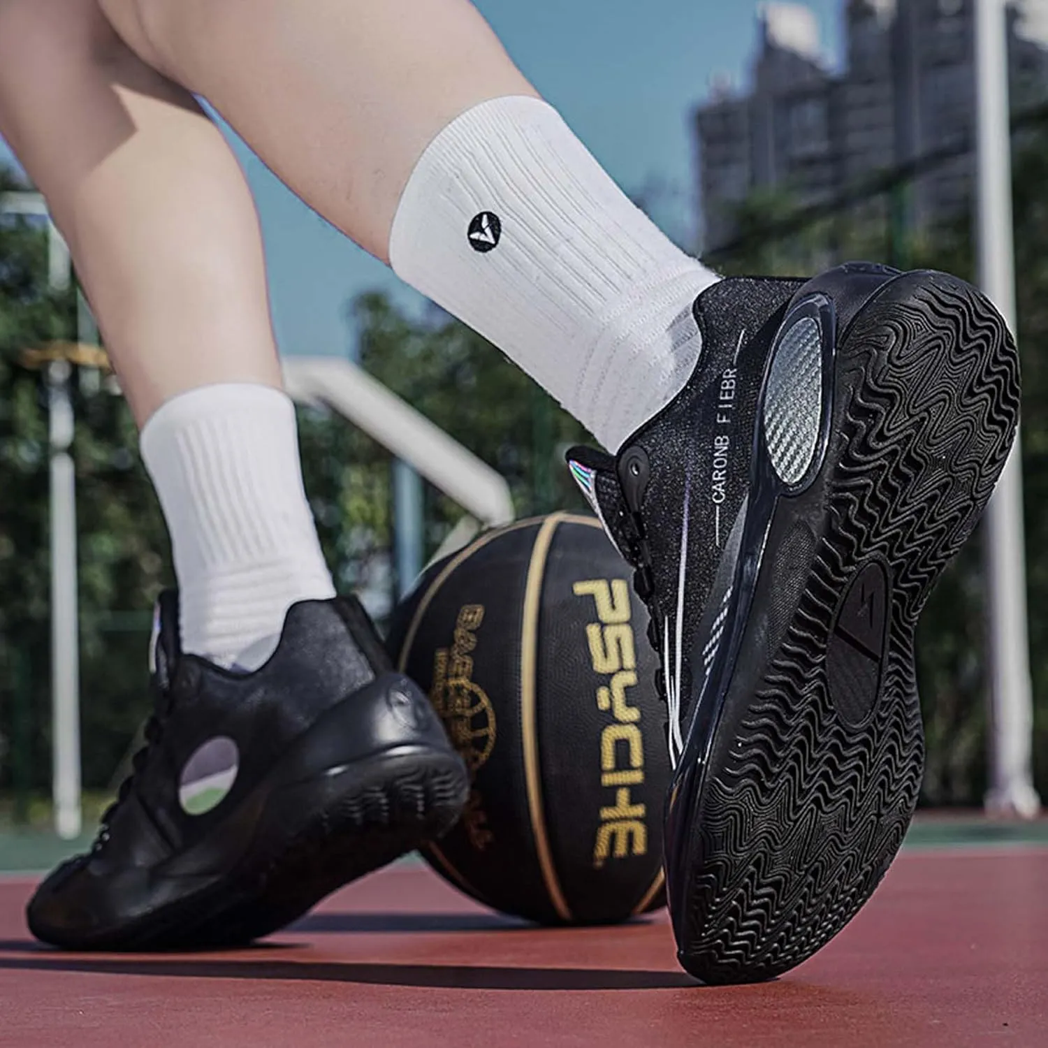 Basketball Men's Shoes Men's Fashion Sneakers Non-Slip Breathable Women's Tennis Running Shoes Street Personalized Sports Basketball Shoes