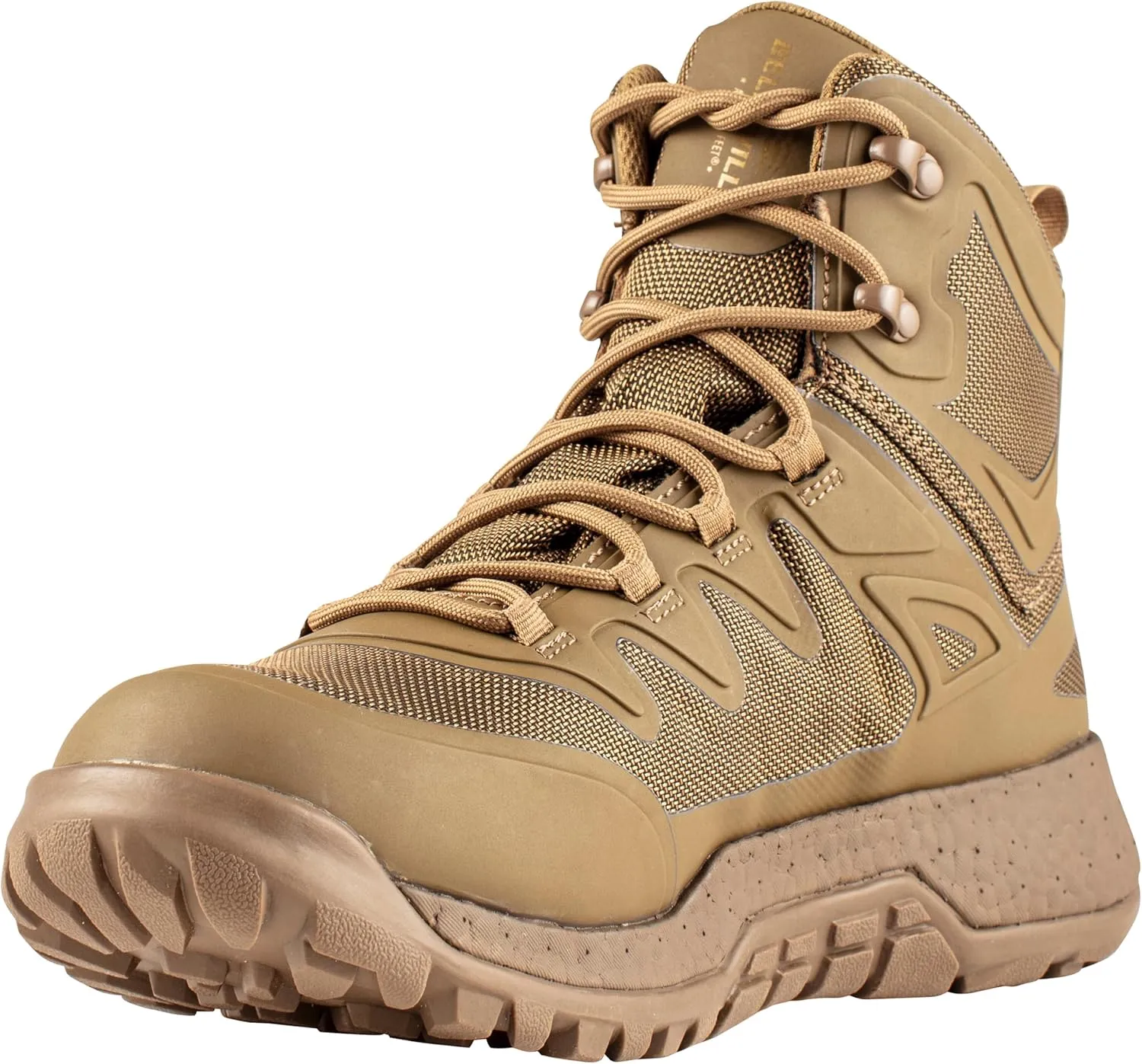 Belleville AMRAP Vapor Waterproof Mid-Cut Tactical Boots for Men - Designed for Police, EMS, and Security with Traction Outsole