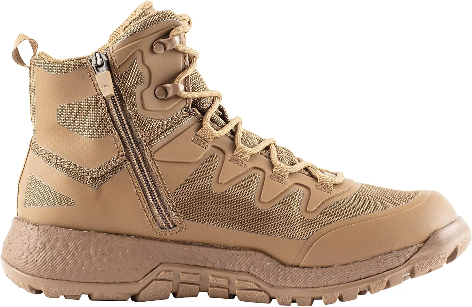 Belleville AMRAP Vapor Waterproof Mid-Cut Tactical Boots for Men - Designed for Police, EMS, and Security with Traction Outsole