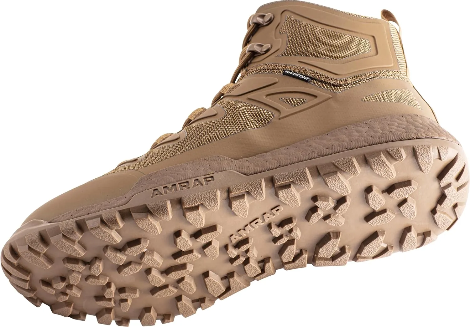 Belleville AMRAP Vapor Waterproof Mid-Cut Tactical Boots for Men - Designed for Police, EMS, and Security with Traction Outsole