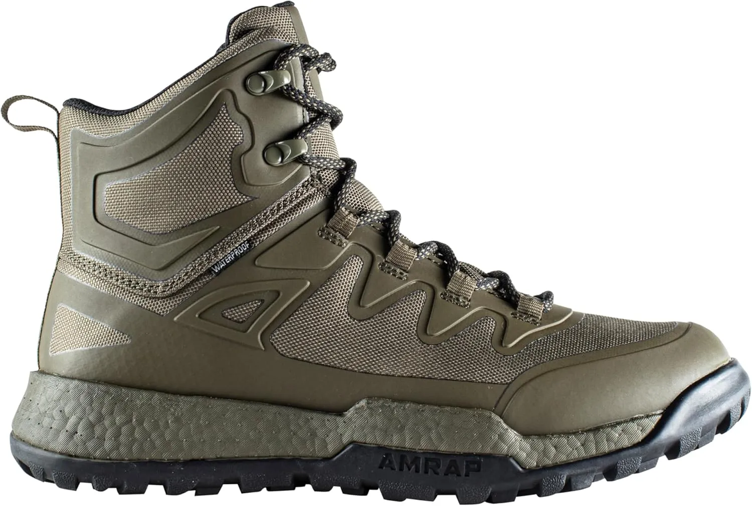Belleville AMRAP Vapor Waterproof Mid-Cut Tactical Boots for Men - Designed for Police, EMS, and Security with Traction Outsole