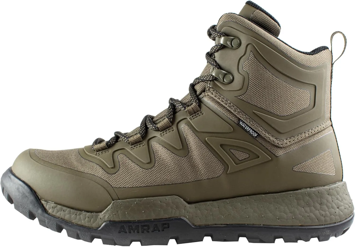 Belleville AMRAP Vapor Waterproof Mid-Cut Tactical Boots for Men - Designed for Police, EMS, and Security with Traction Outsole