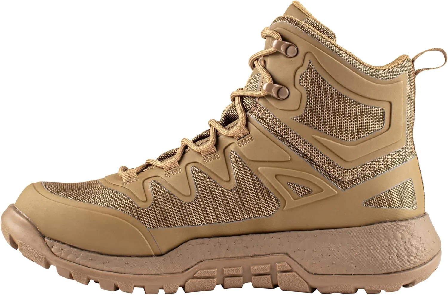 Belleville AMRAP Vapor Waterproof Mid-Cut Tactical Boots for Men - Designed for Police, EMS, and Security with Traction Outsole