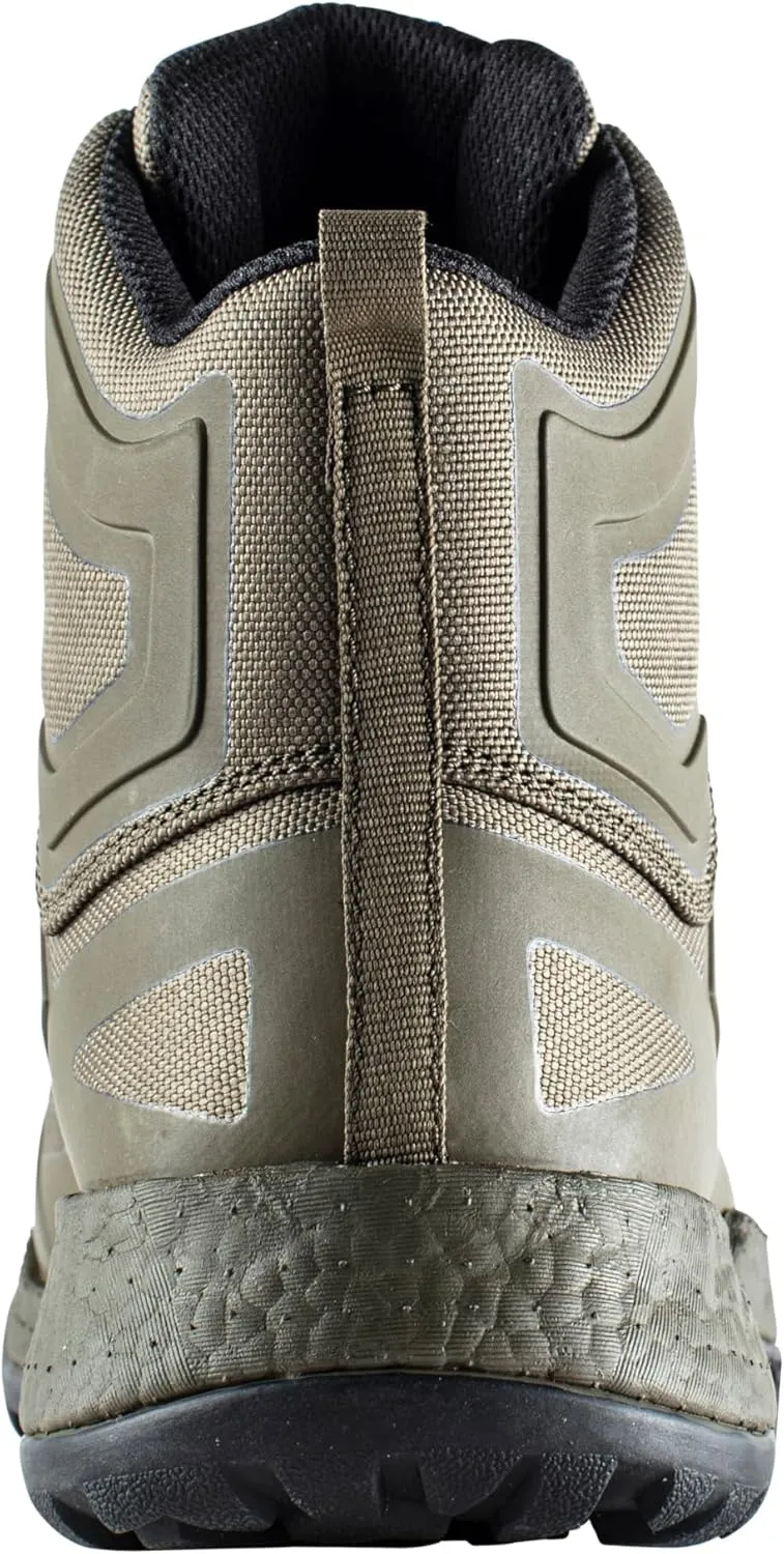 Belleville AMRAP Vapor Waterproof Mid-Cut Tactical Boots for Men - Designed for Police, EMS, and Security with Traction Outsole