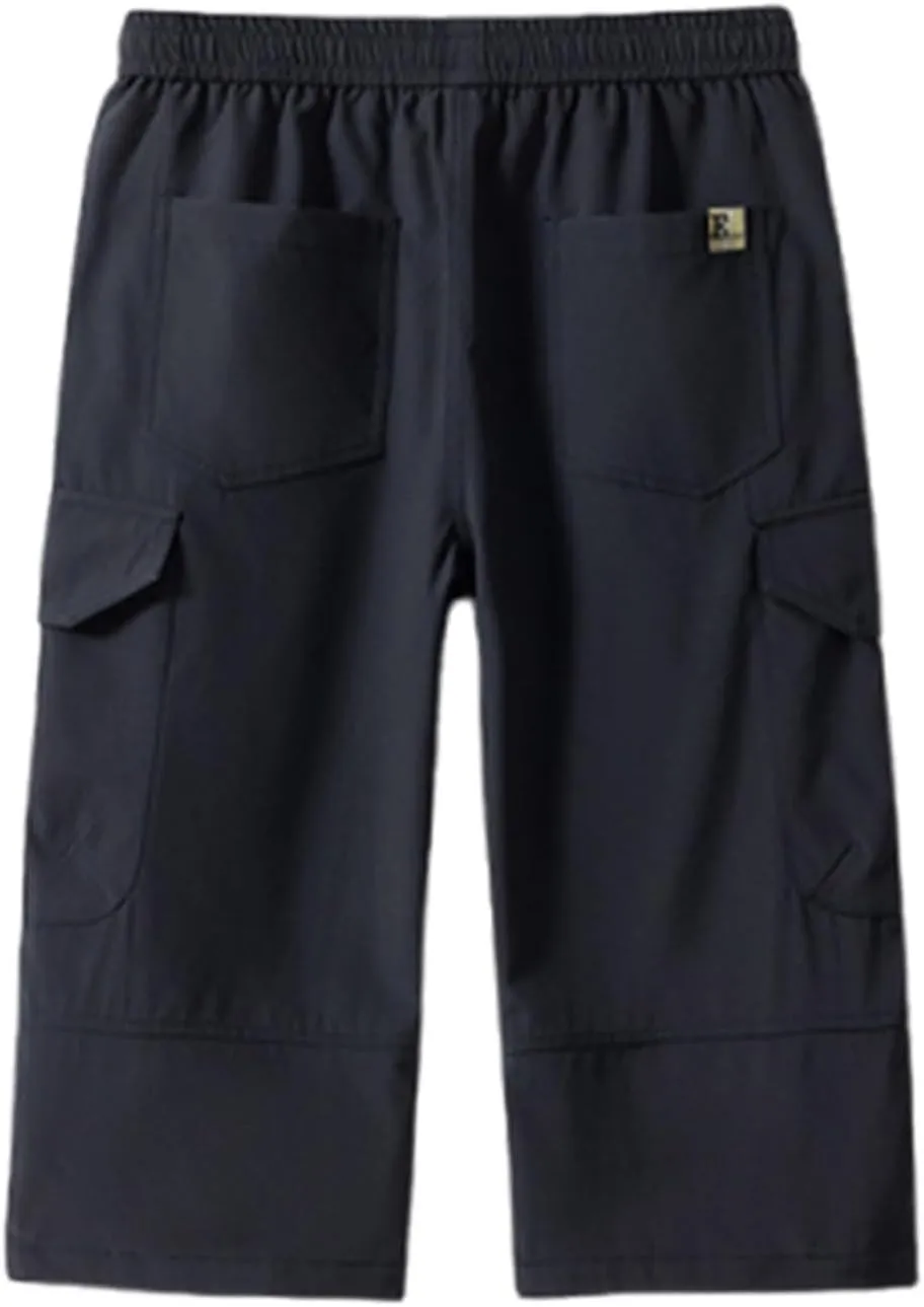 Big and Tall Sweatpants for Men Jogger Baggy Hiking Hiking Joggers Elastic Waist Skinny Travel Summer Cloth Leather