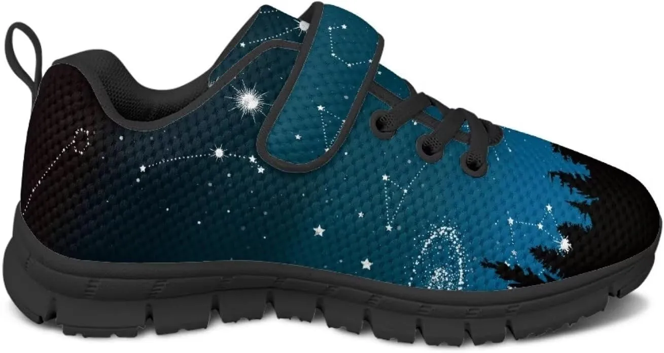 Boys Tennis Shoes Beathable Mesh Gym Athletic Shoes for Daily Wear
