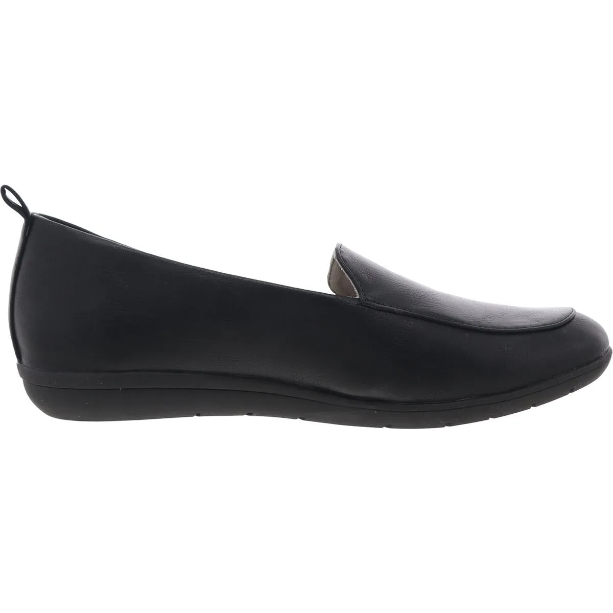 Cliffs by White Mountain Womens Twiggy Solid Faux Leather Loafers