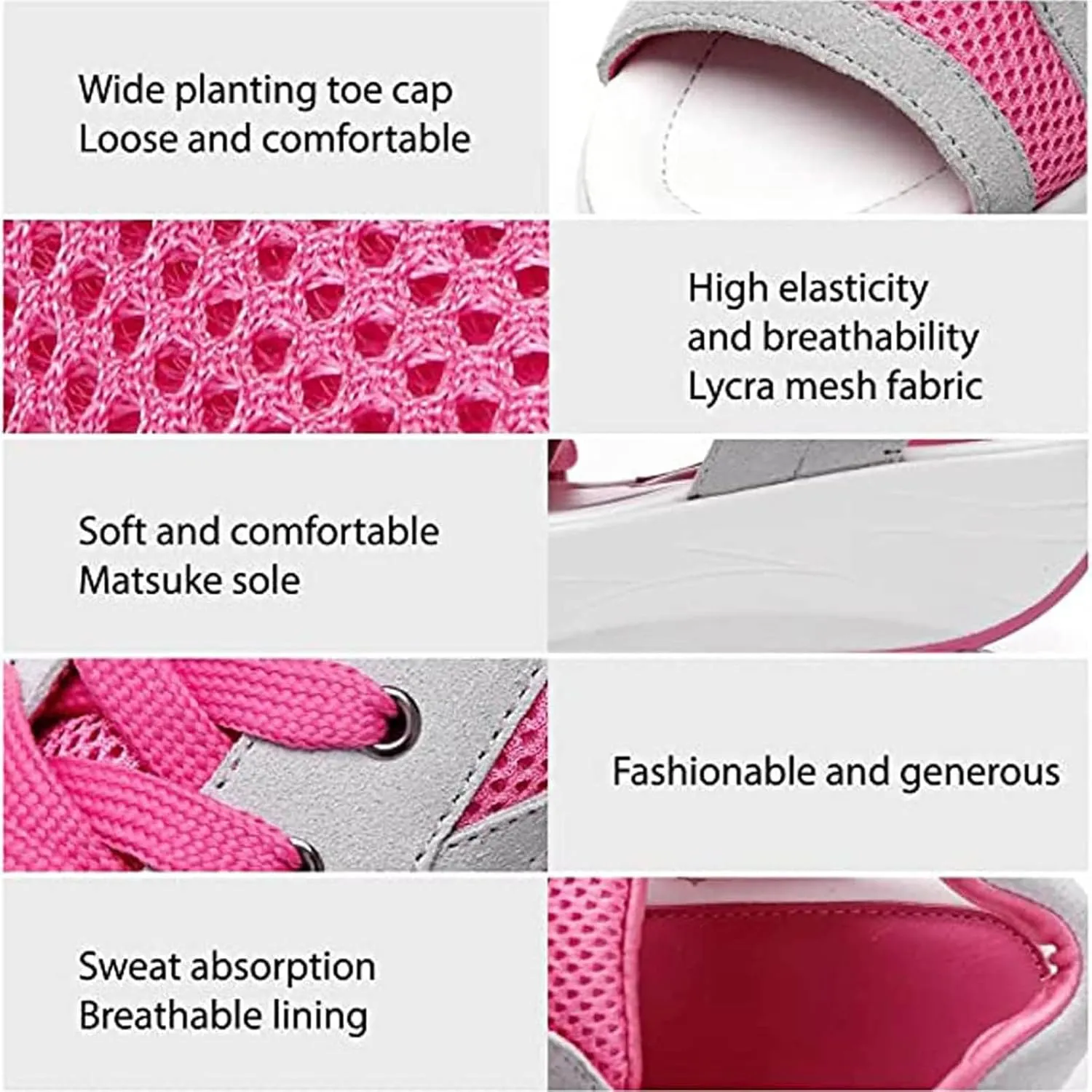 Contrast Paneled Cutout Lace-Up Muffin Sandals for Women Causal Summer Open Toe Platform Muffin Sandal Shoes