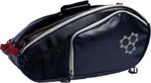 CRBN Pickleball Pro Team Tour Paddle Bag With Built-In Zip-Off Sling - Padded Side Pockets for 6 Paddles, Shoes & More