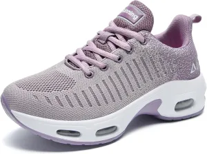 GOOBON Wide Toe Box Running Shoes Women Air Walking Sneakers Wide Width Tennis Athletic Shoes