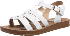 GUNIYIFS Fisherman Sandals for Women Open Toes Comfortable Casual Flatform Dress Shoes Ankle Strap Buckle Beach Flat Sandals