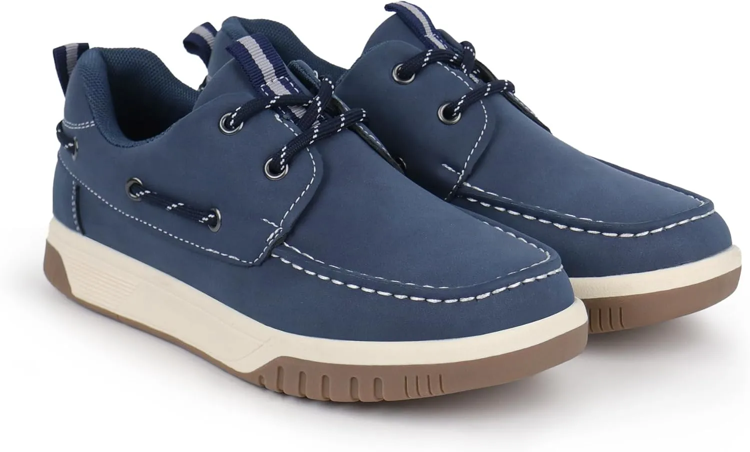 Hawkwell Kids Boys Loafer Casual School Flat Boat Shoes(Toddler/Little Kid)