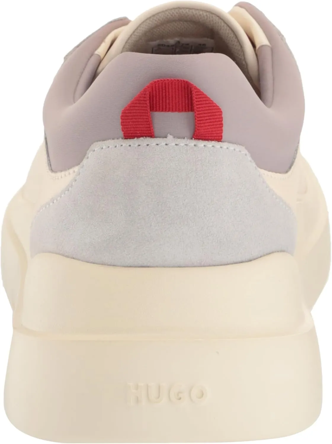 HUGO Men's Cupsole Leather Lace Up Sneaker