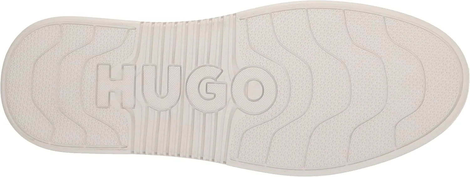 HUGO Men's Cupsole Leather Lace Up Sneaker
