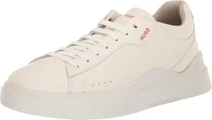 HUGO Men's Cupsole Leather Lace Up Sneaker