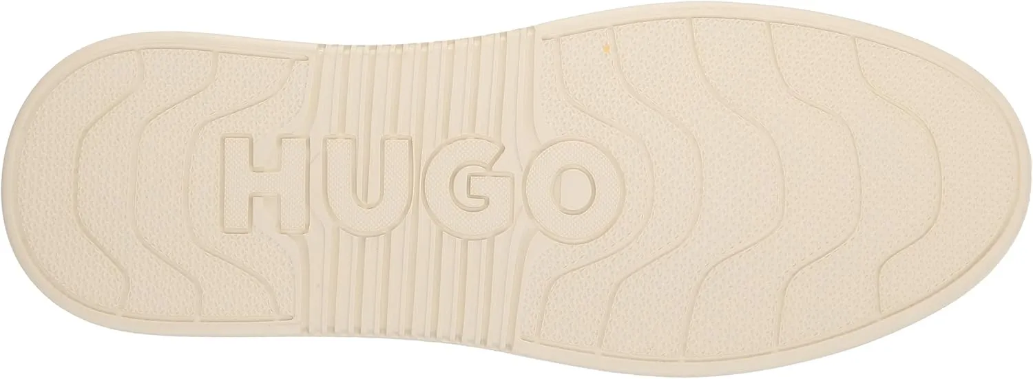 HUGO Men's Cupsole Leather Lace Up Sneaker