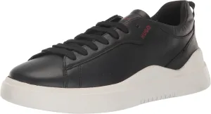 HUGO Men's Cupsole Leather Lace Up Sneaker