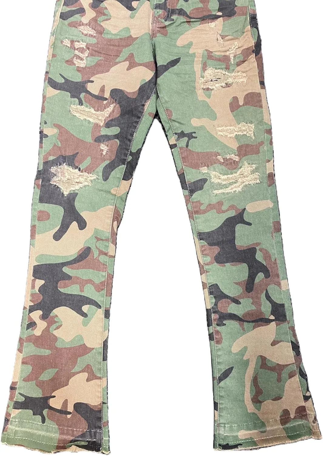 Jordan Craig - Kids Vintage Camo Stacked Jeans (JTF990RCB)