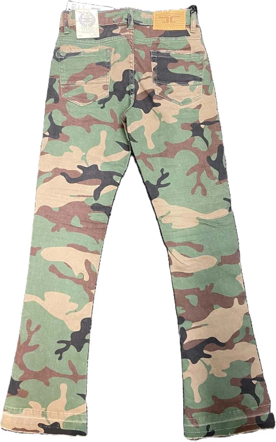 Jordan Craig - Kids Vintage Camo Stacked Jeans (JTF990RCB)
