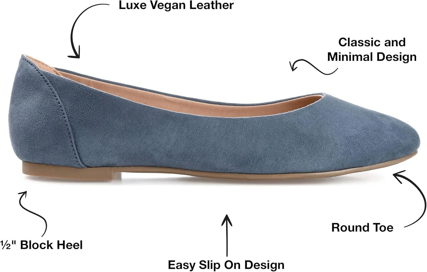 Journee Women's Comfort Kavn Flats