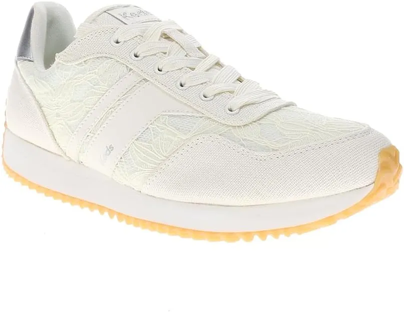 Keds Womens Rena Floral Lace Up Sneakers Shoes Casual - Off White