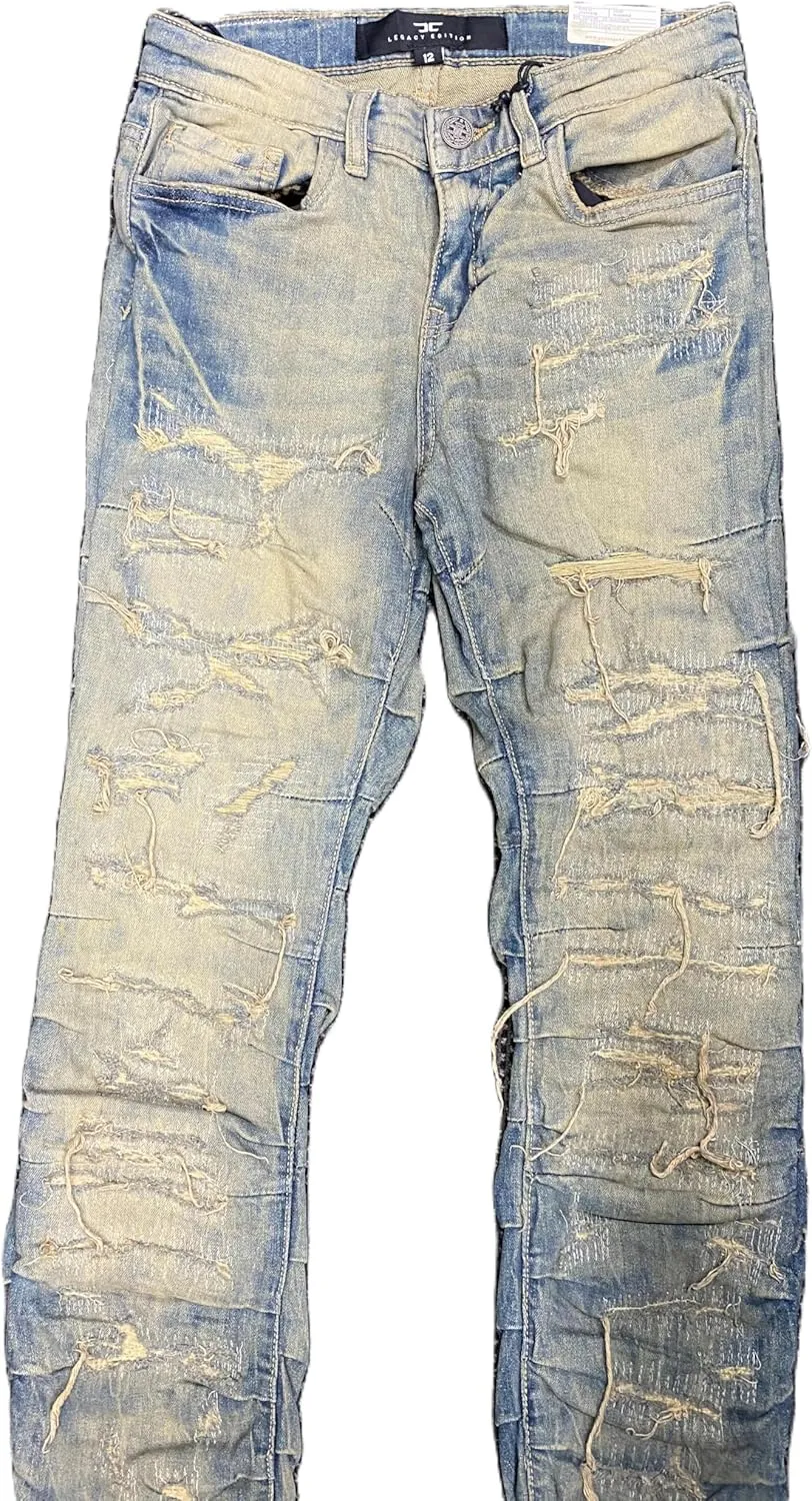Kids Sunrise Stacked Jeans (JTF1157B)
