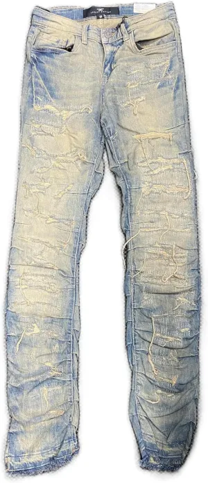 Kids Sunrise Stacked Jeans (JTF1157B)