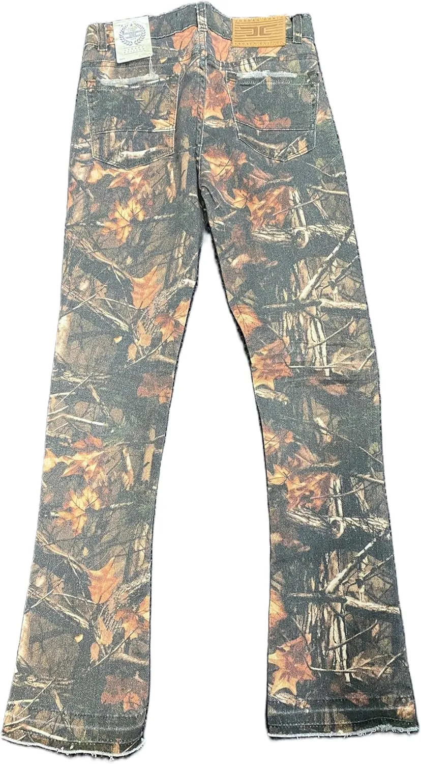 Kids Timber Shade Stacked Jeans (JTF990RCB)