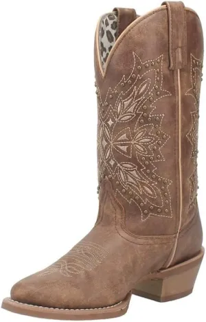 Laredo Brown Journee Women's 11 inch R Toe Western Boots 51191