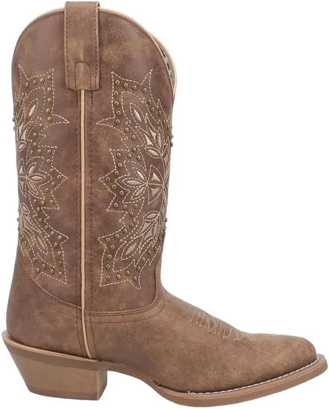 Laredo Brown Journee Women's 11 inch R Toe Western Boots 51191