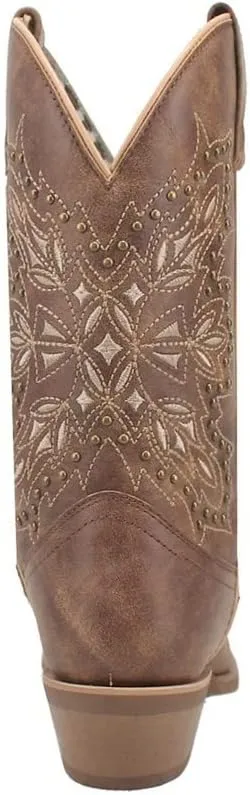 Laredo Brown Journee Women's 11 inch R Toe Western Boots 51191