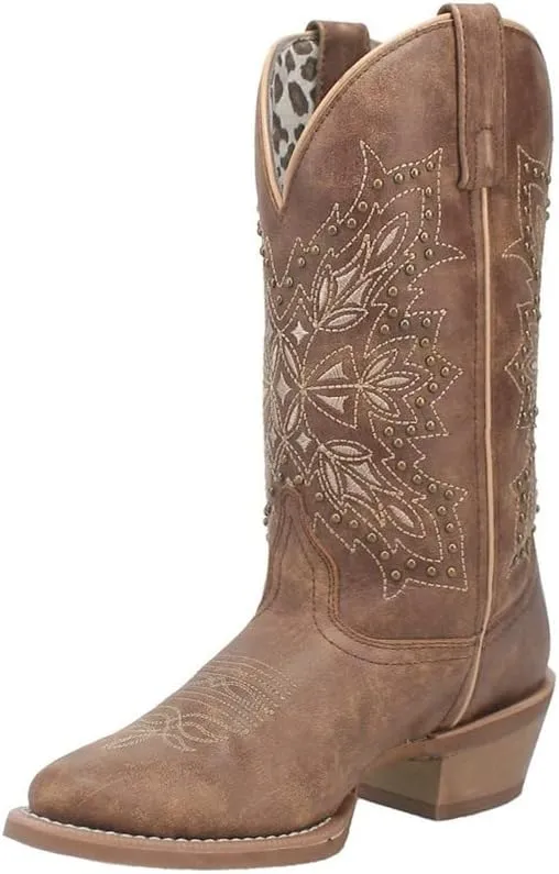 Laredo Brown Journee Women's 11 inch R Toe Western Boots 51191