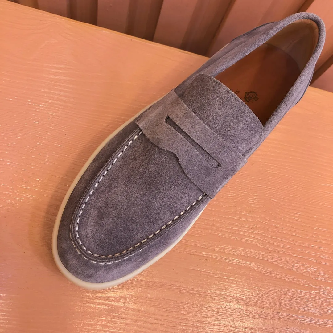 LP RETRO SUMMER WALK LOAFERS MAUVE SUEDE