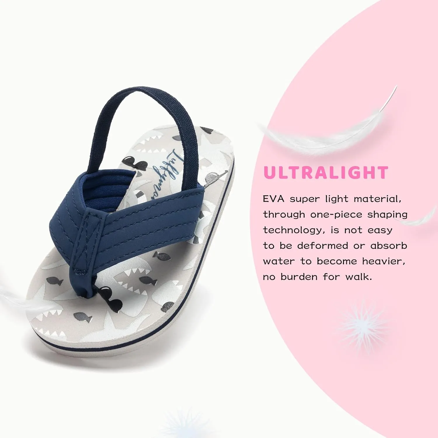 Luffymomo Boys Girls Open-Toe Sandals Summer Beach Water Slides Sandals(Toddler/Little Kid)