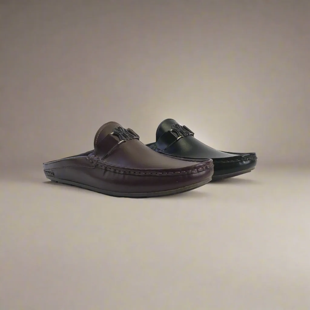 MEN Men Loafers Back Open