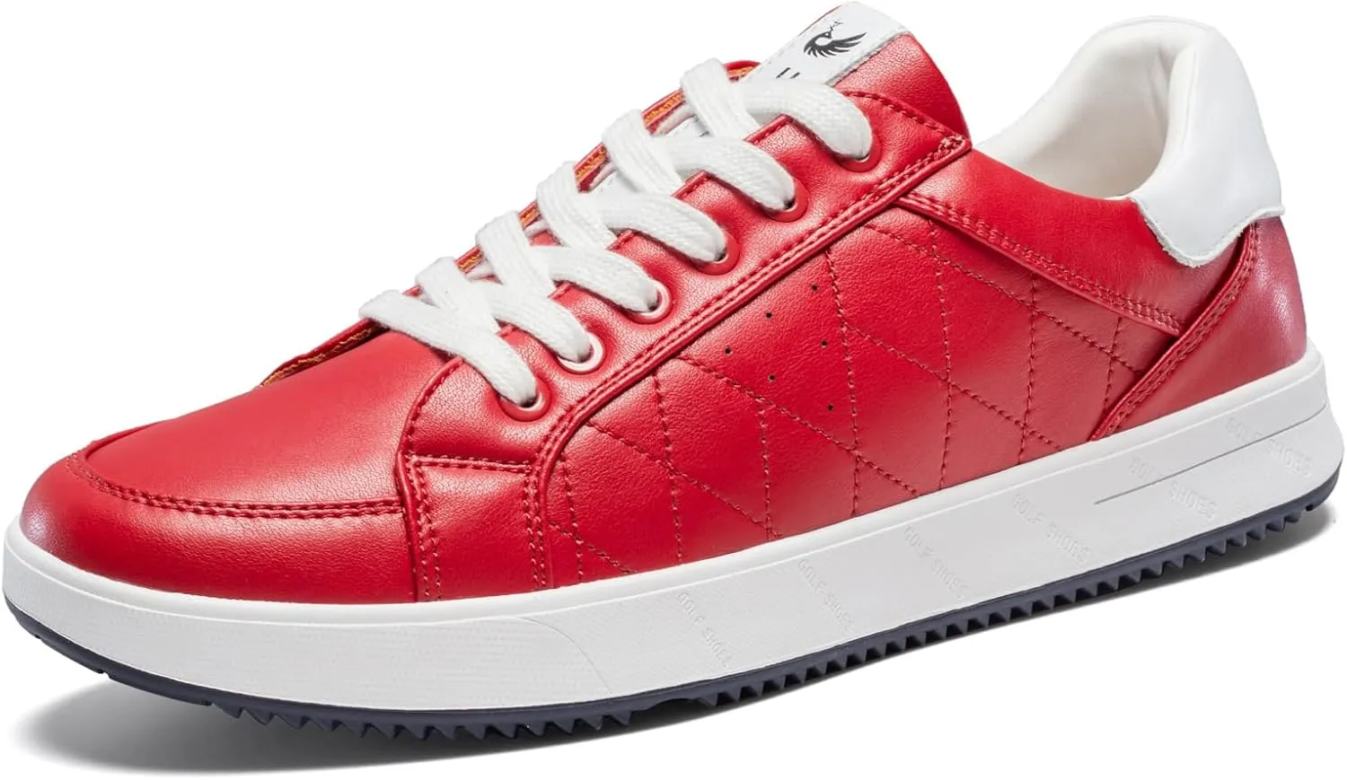 Men's Golf Shoes Professional Spikeless Leather Sneakers Low Top Lightweight Comfort Lace Up Walking Shoes for Male