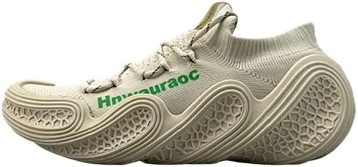 Men's Knit Sneakers Platfrom Thick-Soled Shoes Breathable Mesh Supportive Cushioning for Outdoor Workouts Urban Adventures
