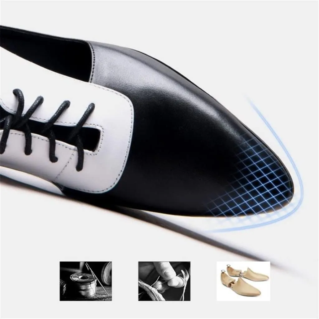 Mens Sandals High Heels Leather Dress Men Shoes Business Office Work Breathable Hollow Pointed-Toe Shoes Sandals(OneColor,9.5code)