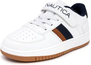 Nautica Kids Adjustable Strap Shoes | Comfortable Casual Sneakers for Boys and Girls, Toddlers & Little Kids