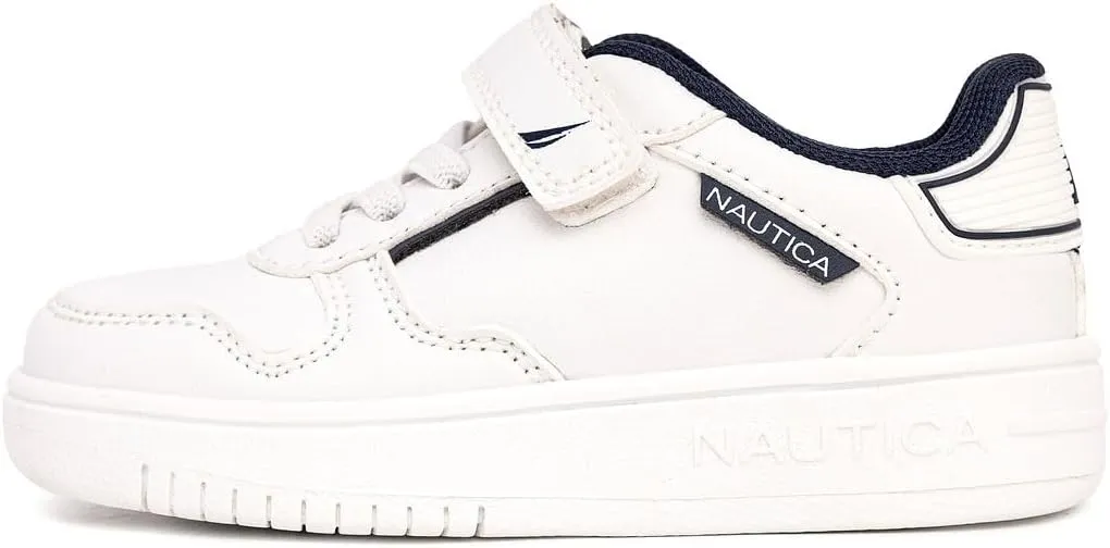 Nautica Kids Adjustable Strap Shoes | Comfortable Casual Sneakers for Boys and Girls, Toddlers & Little Kids