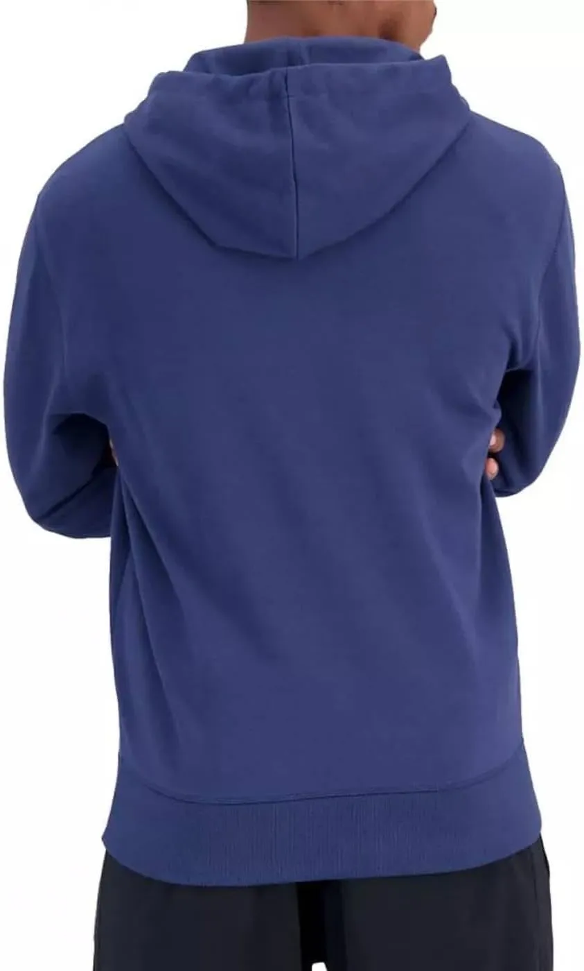New Balance Men's Essentials Stacked Logo French Terry Jacket