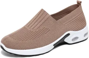 Padgene Womens Sneakers Air Cushion Running Shoes Lightweight Tennis Walking Shoes Mesh Breathable Gym Work Fashion Sneakers Athletic Comfortable Casual