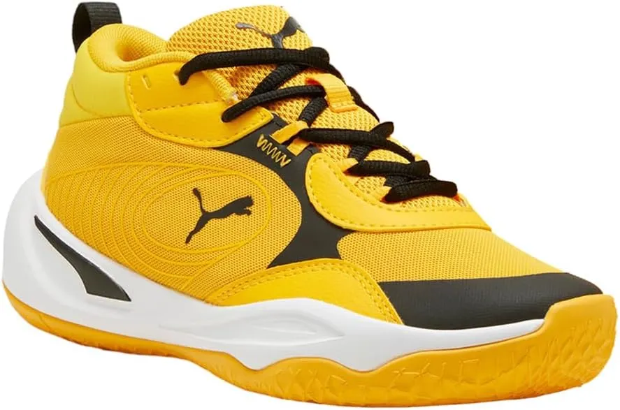 Puma Kids Boys Playmaker Pro Basketball Sneakers Shoes - Yellow