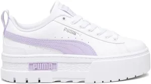 PUMA Kids Girls Mayze Platform Sneakers Shoes Casual - White - Size 6 M