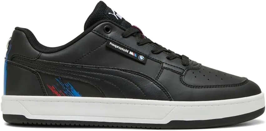 PUMA Mens BMW MMS Caven 2.0 Lace Up Sneakers Shoes Casual - Black