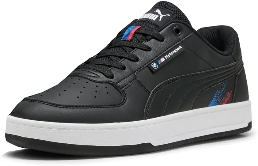 PUMA Mens BMW MMS Caven 2.0 Lace Up Sneakers Shoes Casual - Black